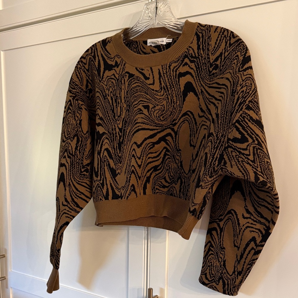 Good American Crop Sweater